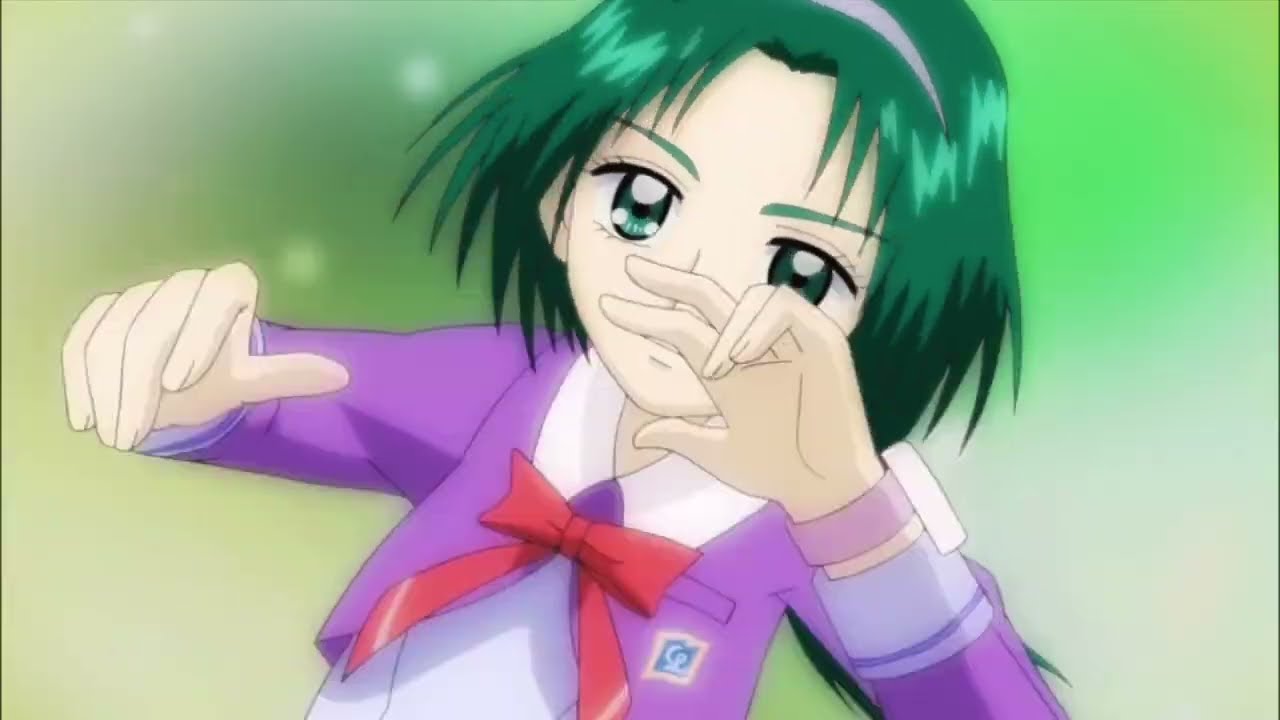 Green Magical Girl Transformations I Got My Scream On Nightcore AMV