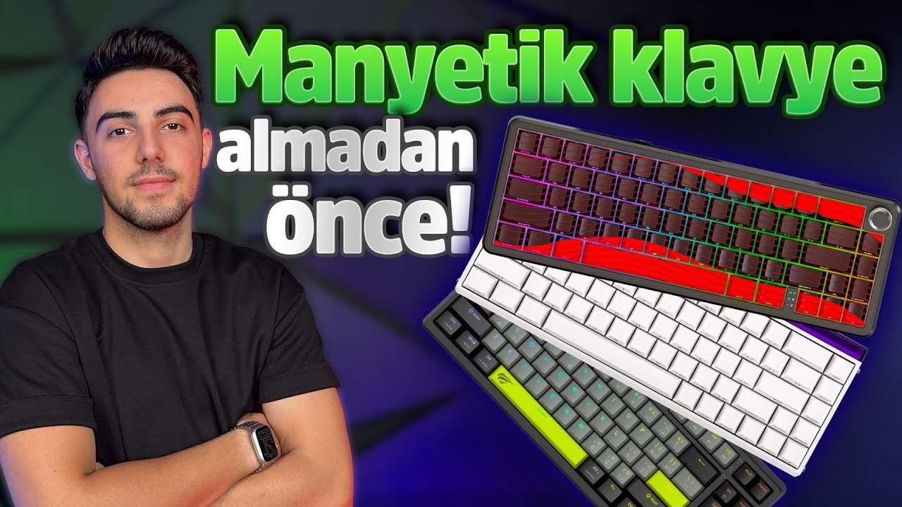 Uygun fiyata alınabilir en mantıklı 5 manyetik oyuncu klavyesi!