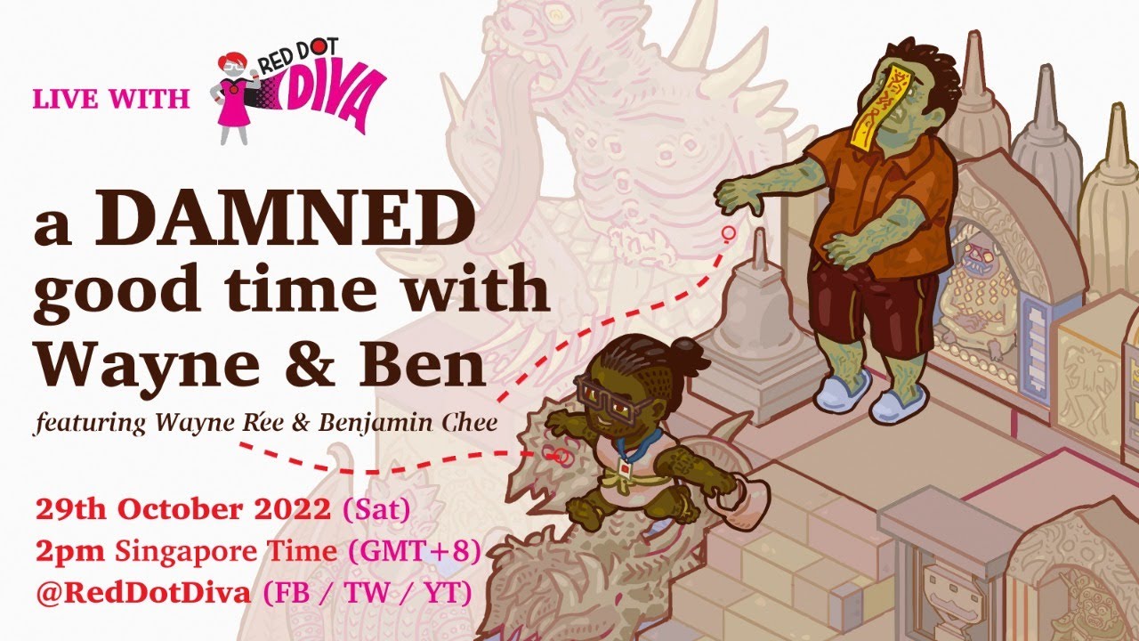 Halloween Livestream - A Damned Good Time With Wayne R&eacute;e and Benjamin Chee