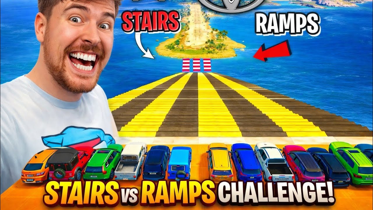 Challenge 🚗🔥 Kaun Jeetega? #gta5 #mrbeast 