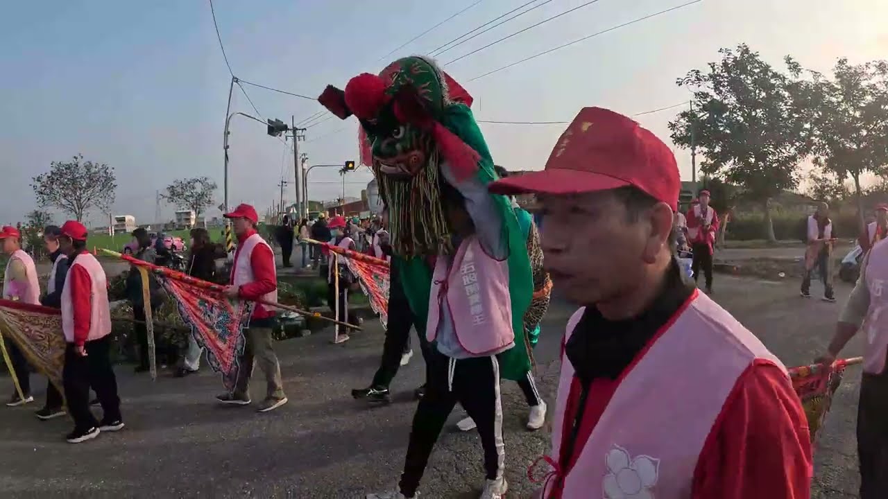 丙午年雲嘉五股開台尊王過爐參房股隊伍出發進入靖興里盛況ft:謝宥鴻