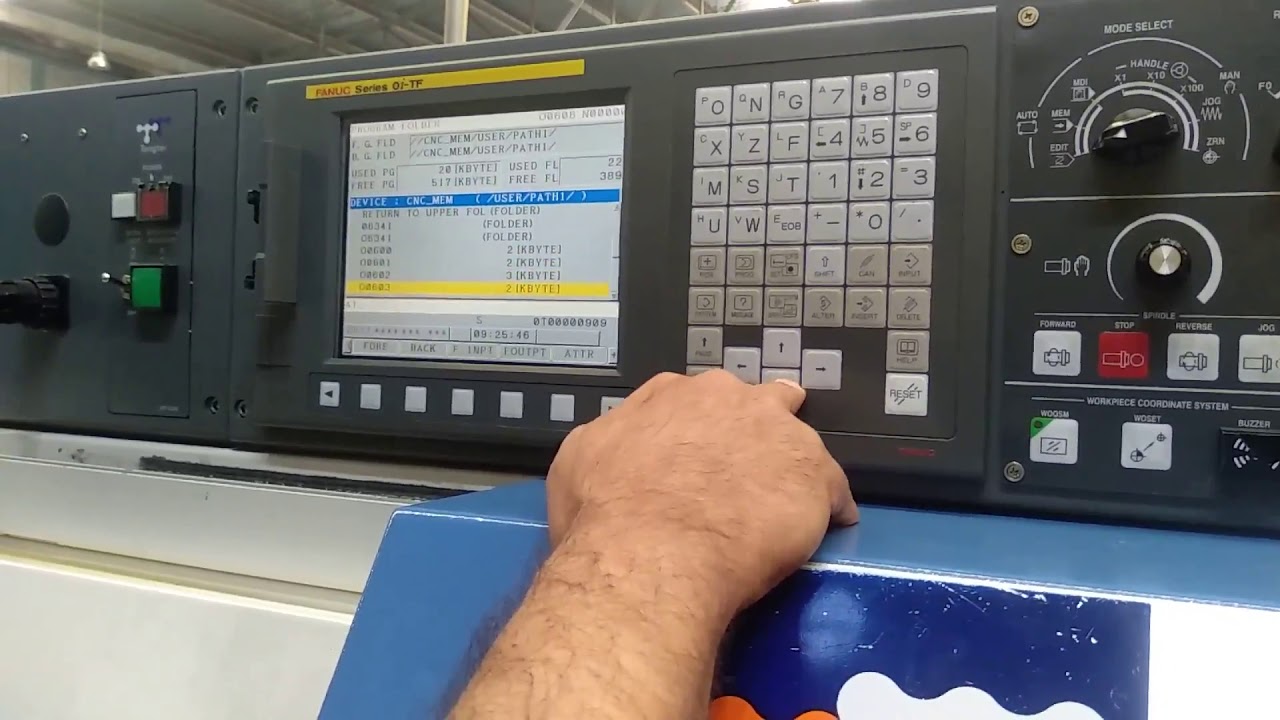 CARGA Y DESCARGA DE PROGRAMAS CNC DIRECTO DE EQUIPO DE PC