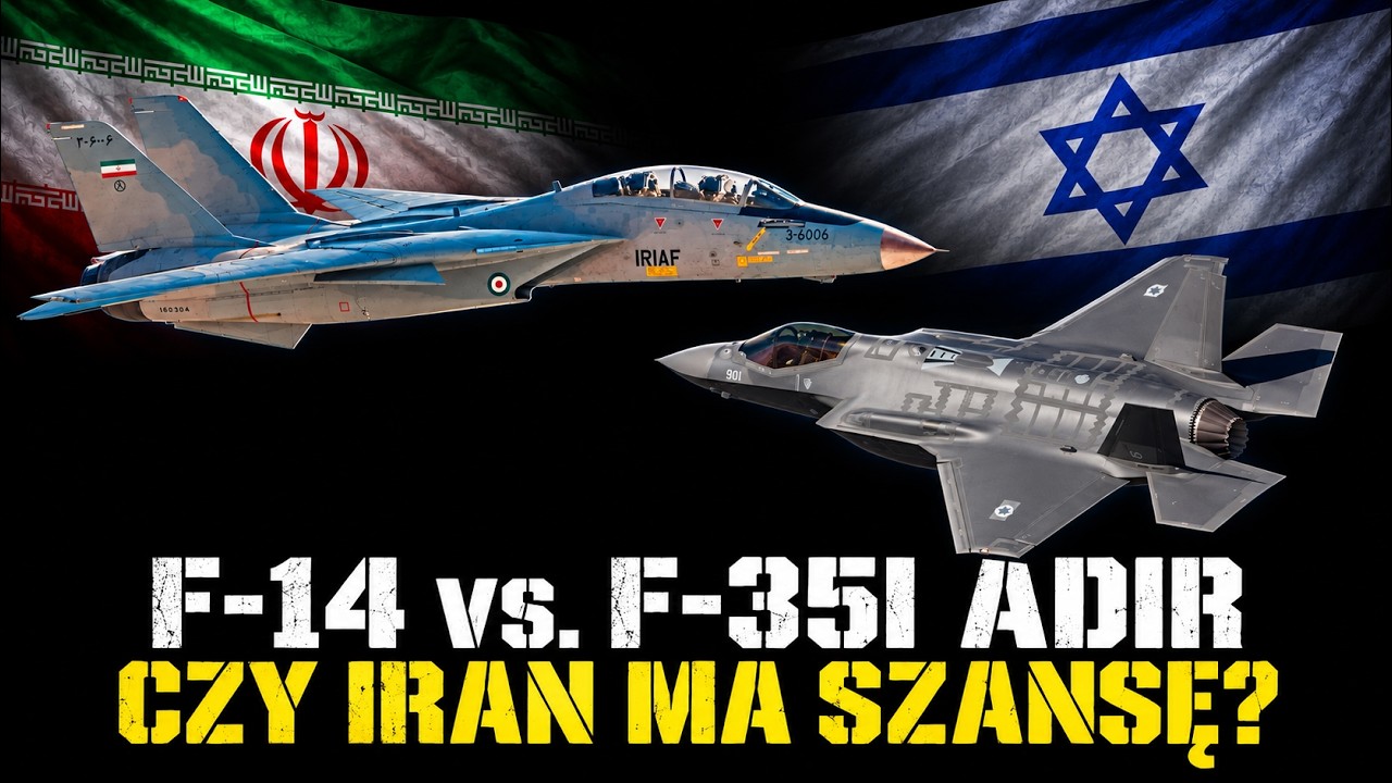 F-14 Tomcat kontra F-35I Adir &mdash; czy Iran ma szansę?