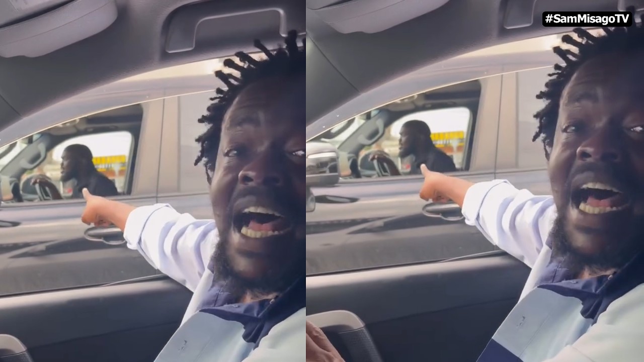 Дотто Магари поджигает своего босса, неожиданно встретив его на дороге за рулём нового автомобиля...