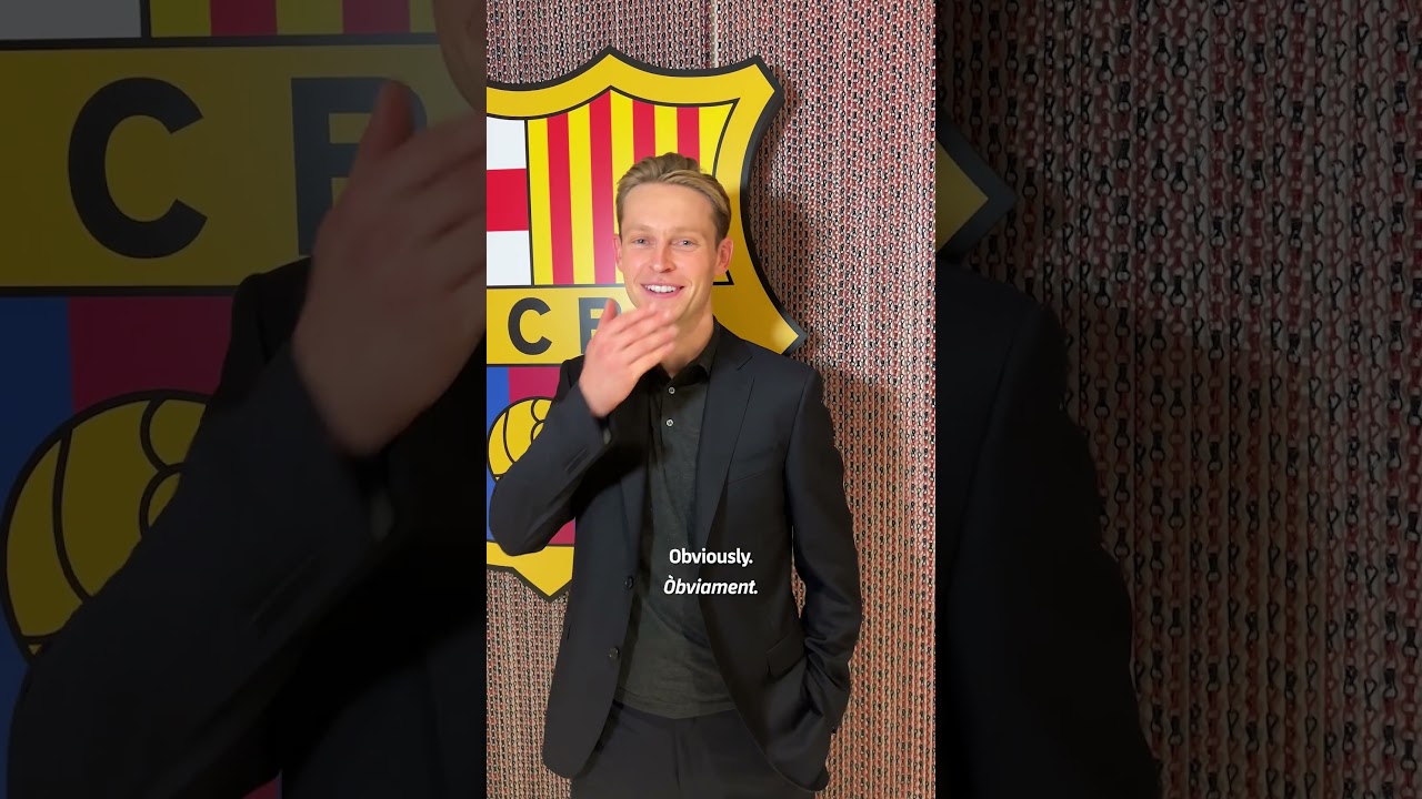 Frenkie's dream, our dream 💭🌟  #fcbarcelona  #football #shorts