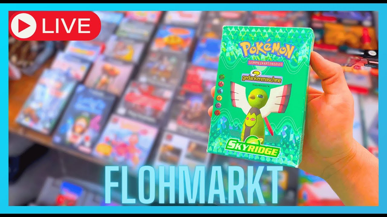MEGA SELTENE POKEMON BOX beim FLOHMARKT gefunden!🤯🔥