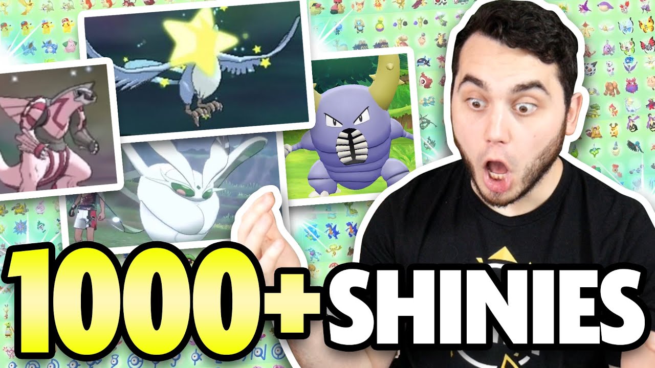 1000+ Shiny Pokemon Collection!