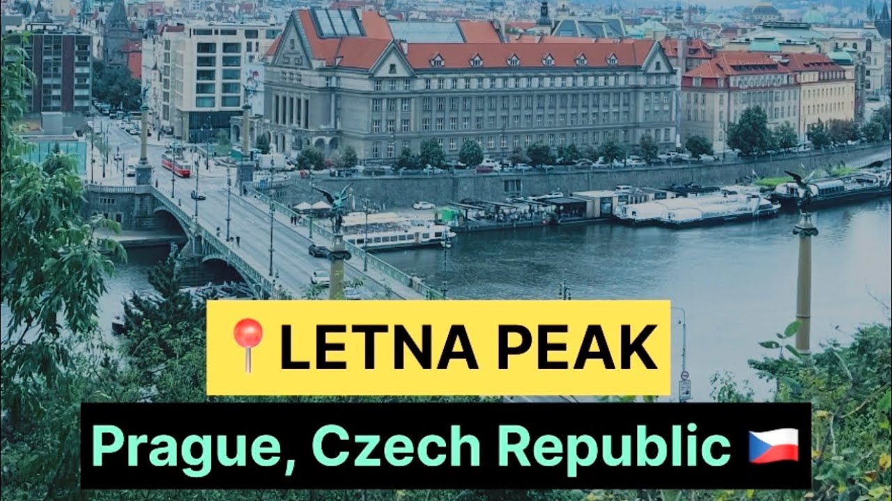 Enjoy the Prague city view from the Letna Peak, Czech Republic 🇨🇿 #europe #travelvlog #prague 