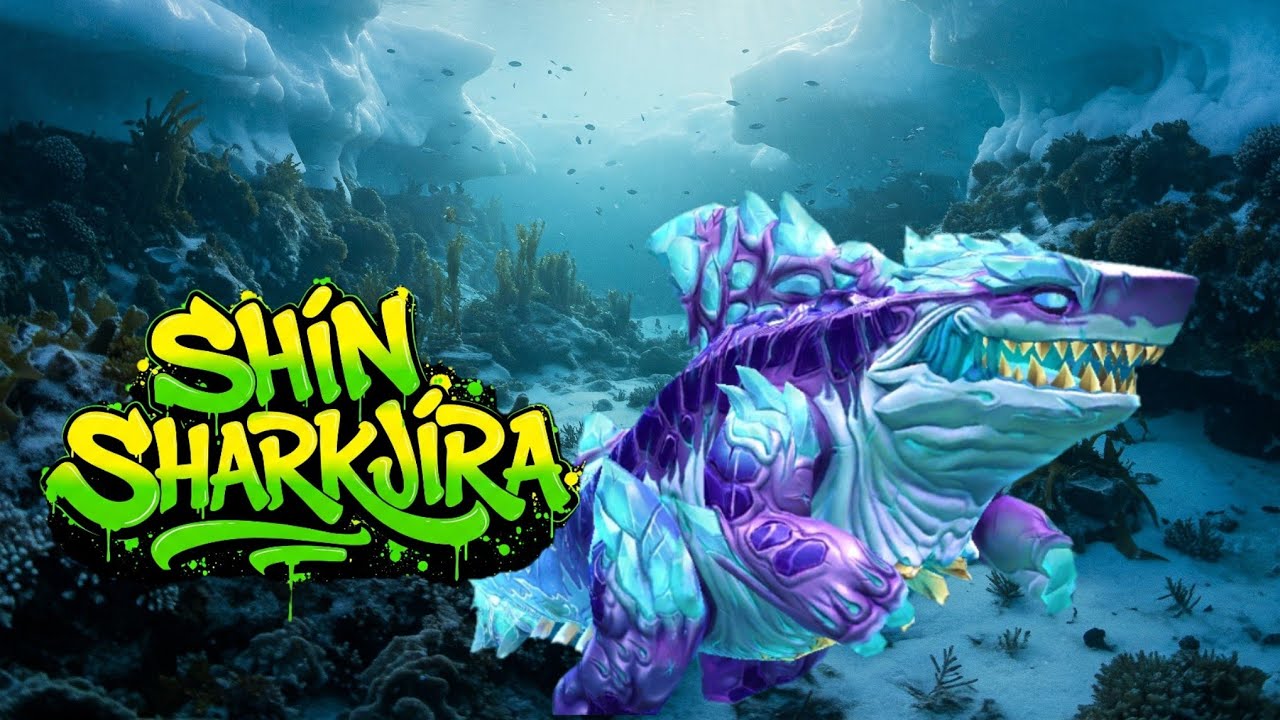 Shin Sharkjira - Arctic Apocalypse 2 - Hungry Shark World ( VoYandG )
