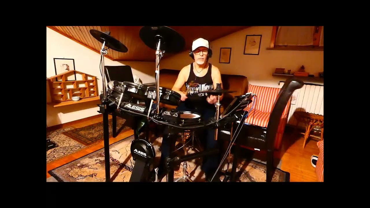1980 Earth, Wind & Fire - Let's Groove (drum cover - fair use)