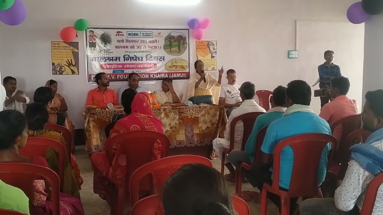 M.V FOUNDATION Khaira Jamui World Day Against Child Labour 12.06.2023