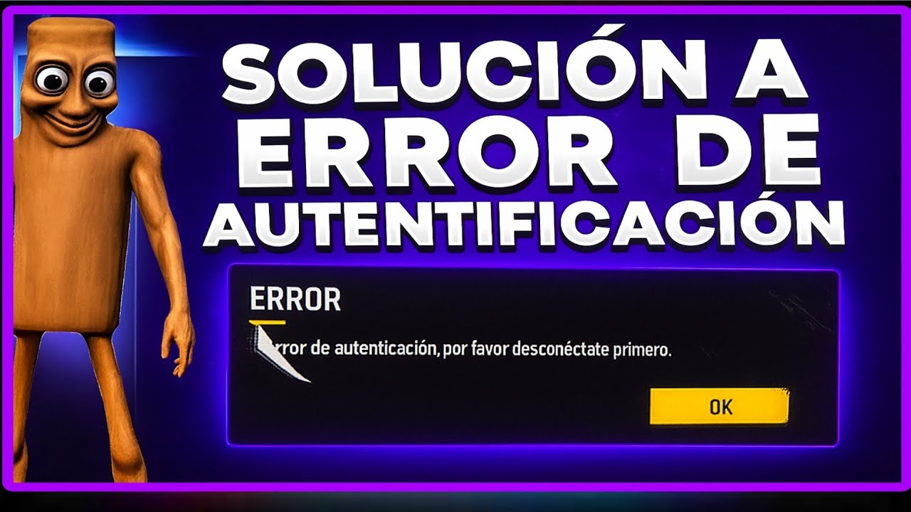 TE ENSEÑO A SOLUCIONAR EL ERROR DE  AUTENTIFICACION FREE FIRE / SOLUCION A ERROR DE AUTENTIFICACION