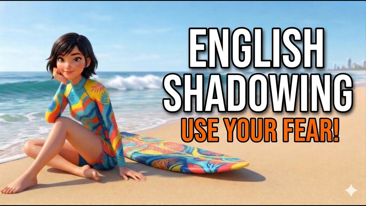 USE YOUR FEAR! Stop Trying to Calm Down | English Listening & Shadowing
