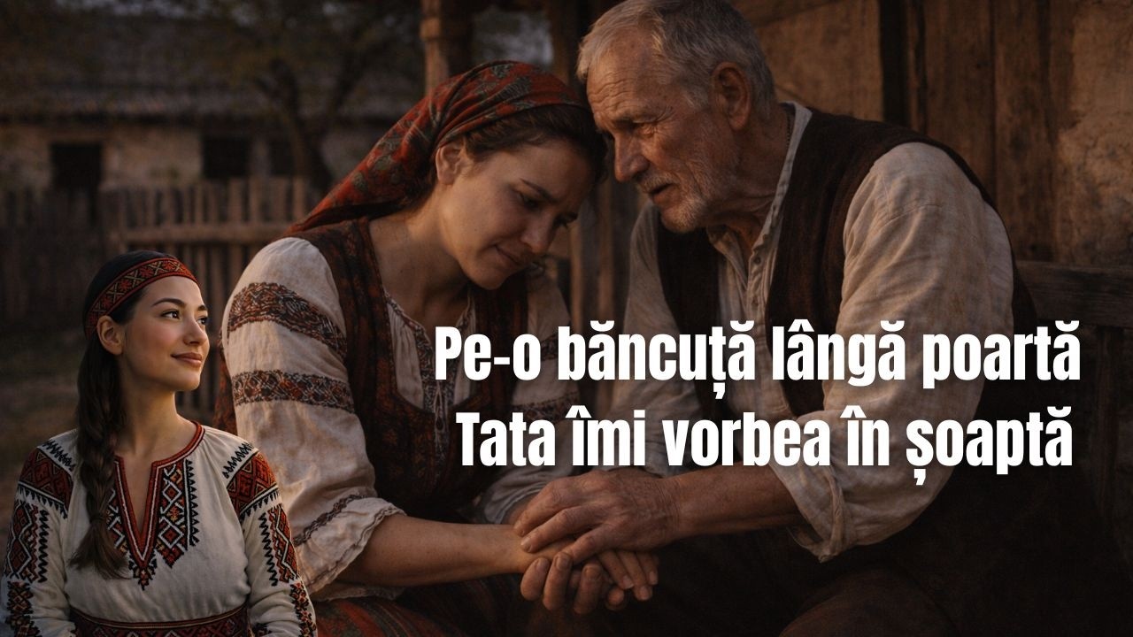 🔥 Pe o Băncuță Lângă Poartă 😢🏡 Folclor Românesc Modern 2026 AncutaAI