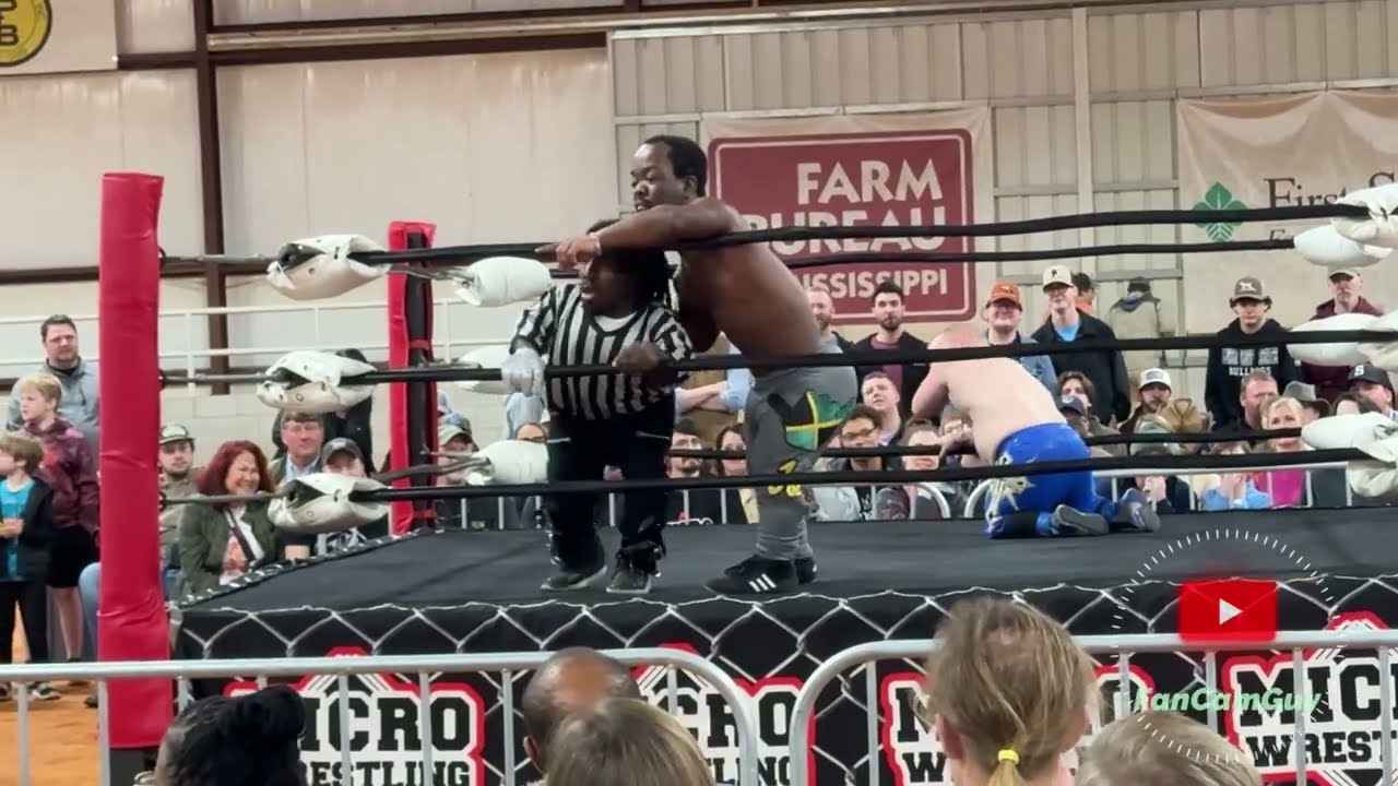Jamaican Jo vs Baby Jesus - Micro Wrestling Federation - Oxford MS