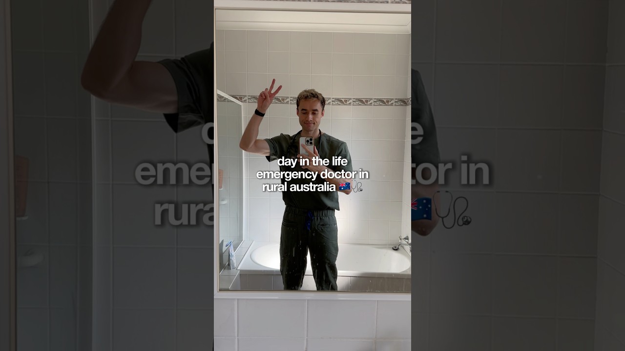 Working as a doctor in Australia ft. Giant Spider 🕷️
