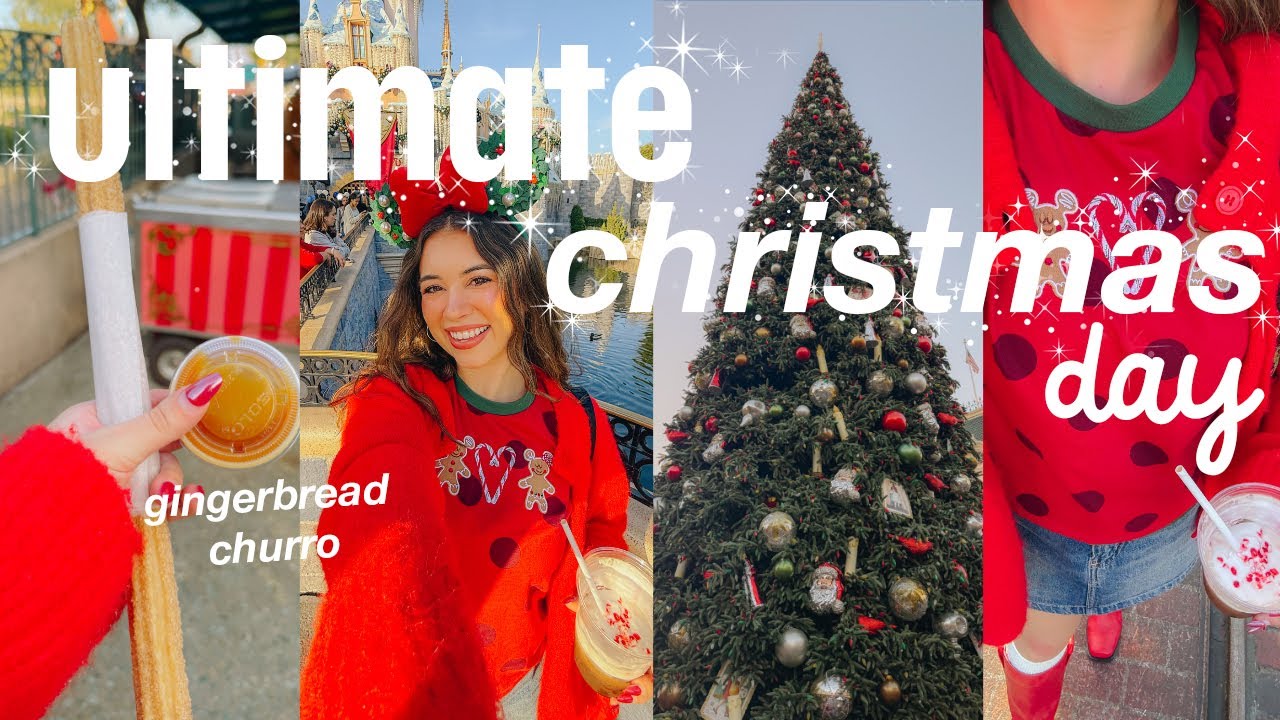 the ULTIMATE christmas day at Disneyland!!! 🐭🎄❤️