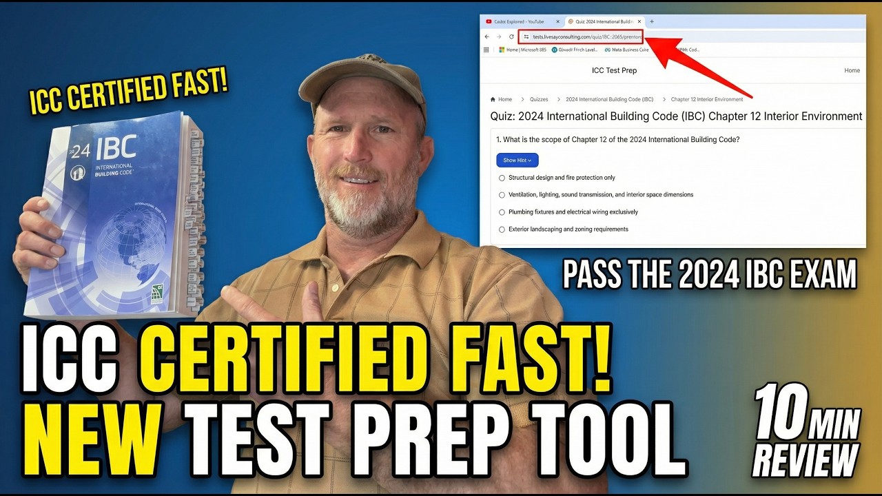 Бесплатная подготовка к экзамену ICC для инспекторов &mdash; представляем tests.livesayconsulting.com