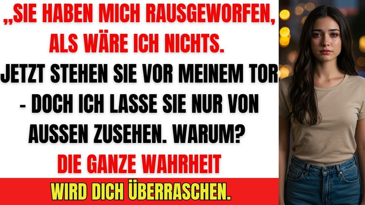 Mein Bruder hat mich rausgeworfen – heute sind sie pleite und bitten mich zurück
