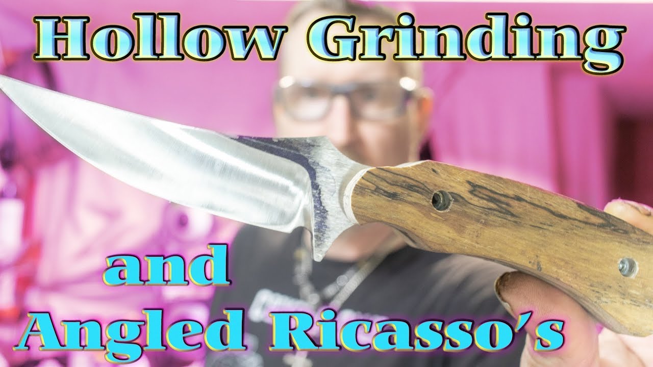 Hollow Grinding & Curved Ricasso's(also just want to say Sorry...)