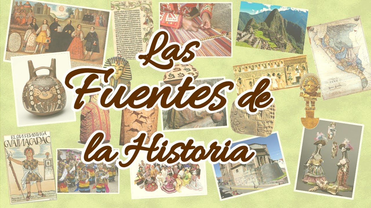 FUENTES DE LA HISTORIA - CIENCIAS AUXILIARES DE LA HISTORIA