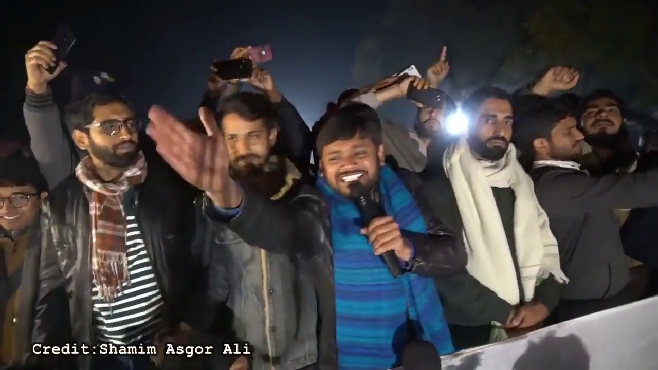 Azadi Slogan by Kanhaiya Kumar