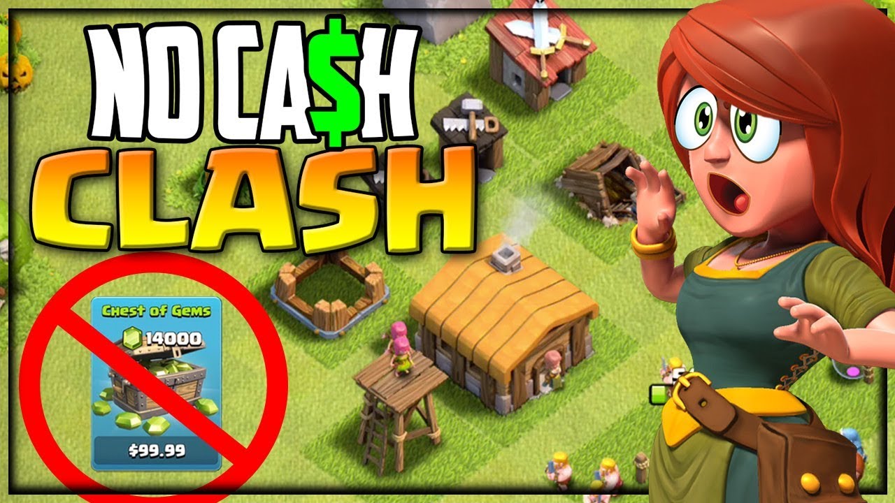 Никаких денежных столкновений! Начинаю Clash of Clans заново! Эпизод 1!