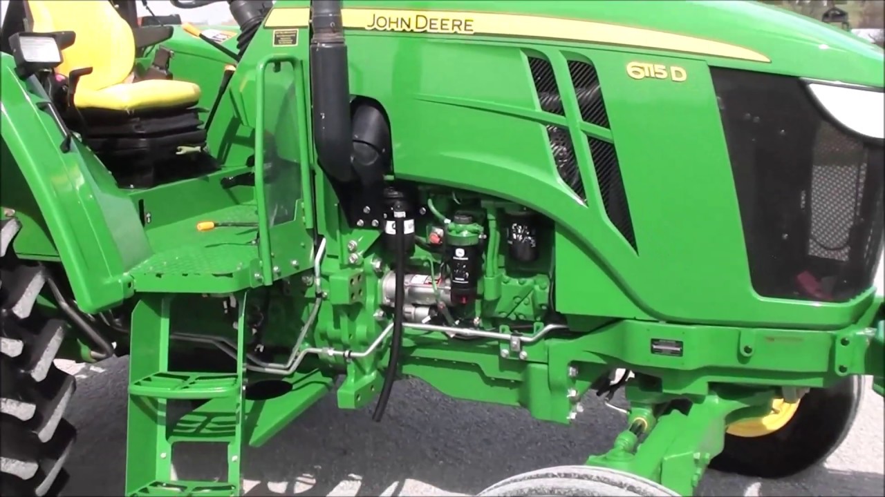 John Deere 6115D 2wd Open Tractor For Sale by Mast Tractor