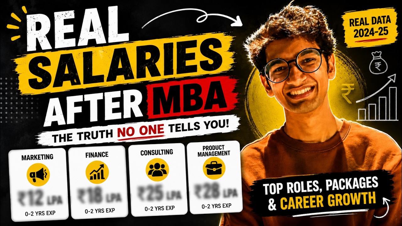 Real Salaries After MBA in India 2026 | The Truth No One Tells You