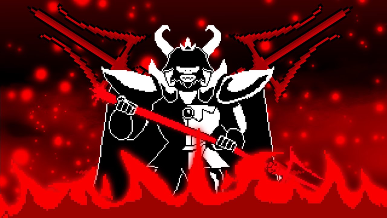 Asgore Fight Hard Mode | UNDERTALE Fangame | By Tetu-bou