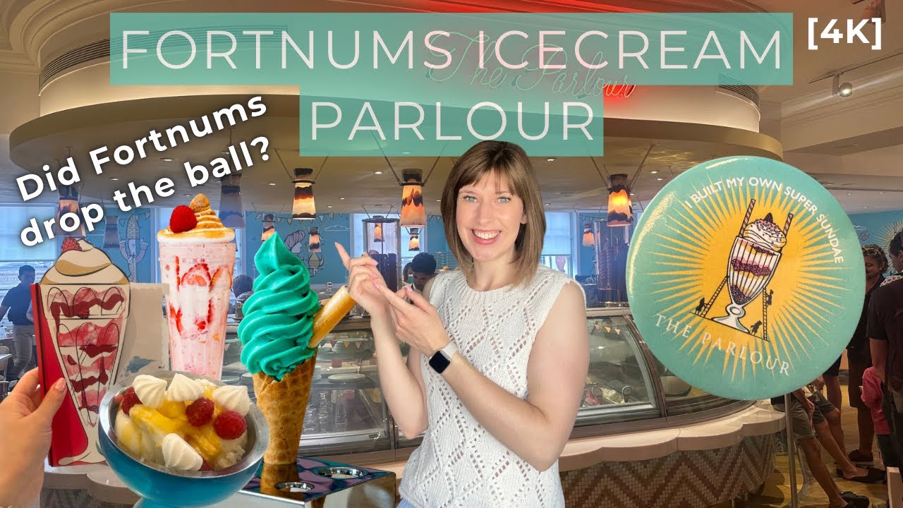 Inside Fortnum & Mason Summer 2025 & The Parlour Experience🍦[4K]