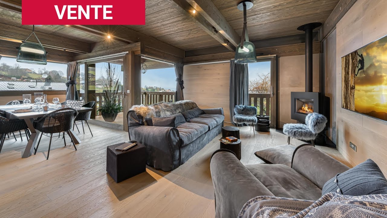 Chalet neuf skis aux pieds - Megève