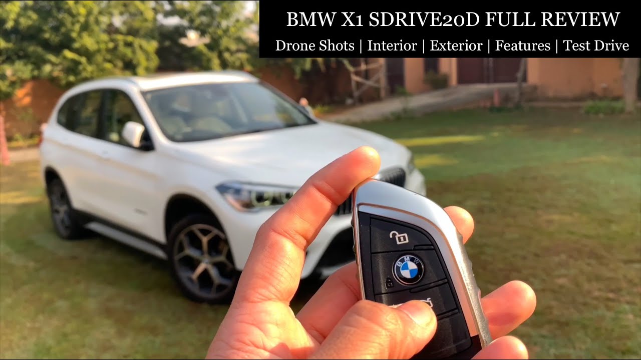 BMW X1 SDRIVE20D FULL REVIEW | Drone Shots | Interior | Exterior | Test Drive