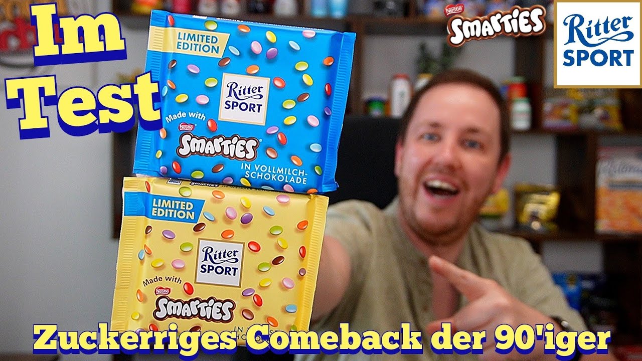 Ritter Sport mit SMARTIES im Test