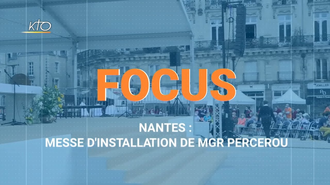 Nantes : messe d'installation de Mgr Percerou