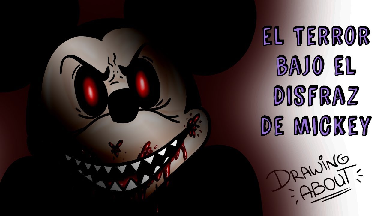 EL TERROR BAJO EL DISFRAZ DE MICKEY | Draw My Life