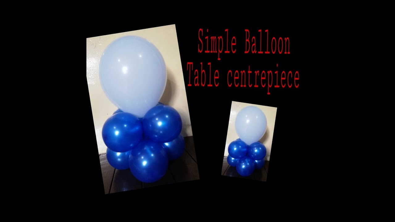balloon centerpiece /balloon table centerpiece