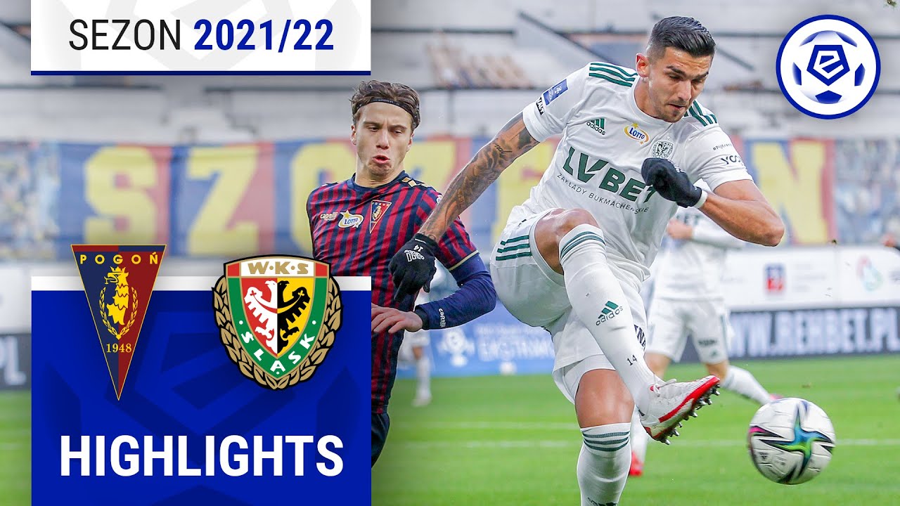 Pogoń Szczecin - Śląsk Wrocław 2:1 | SKR&Oacute;T | Ekstraklasa 2021/22 | 15. Kolejka
