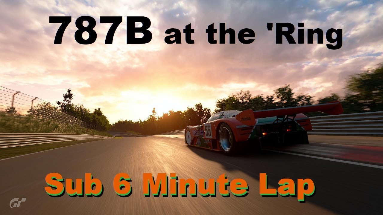 Mazda 787B at the 'Ring - Sub 6 minute lap - GT Sport 4K HDR