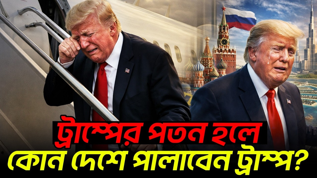 ট্রাম্পের পতন হলে পালাবেন কোন দেশে? | Where Will Trump Flee? | Durbin News