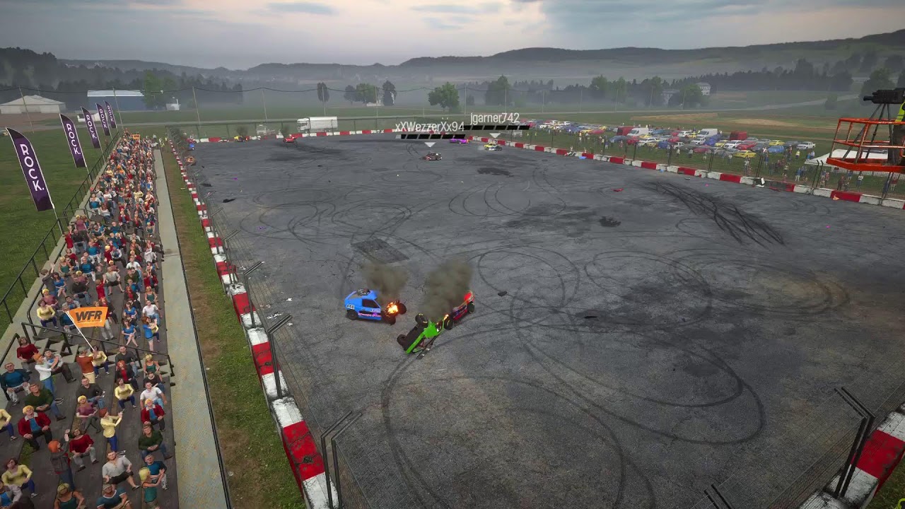 Arena wreckfest V8 Hotstox + Rookie bangers Teams of 2