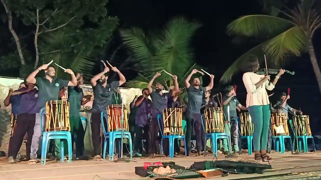 കൈതത്തിൽ ശ്രീ ഘണ്ടാകർണ്ണ - ശിവ ക്ഷേത്രം പുനഃപ്രതിഷ്ഠ മഹോത്സവം  ഗൗരി കൃഷ്ണ & V K  B #fushion #violin