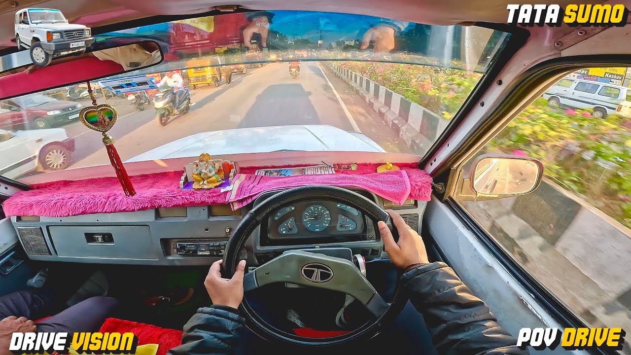 TATA SUMO : POV DRIVE | The Best Old SUV Drive Experience | #tata #sumo #povdrive #asmr 