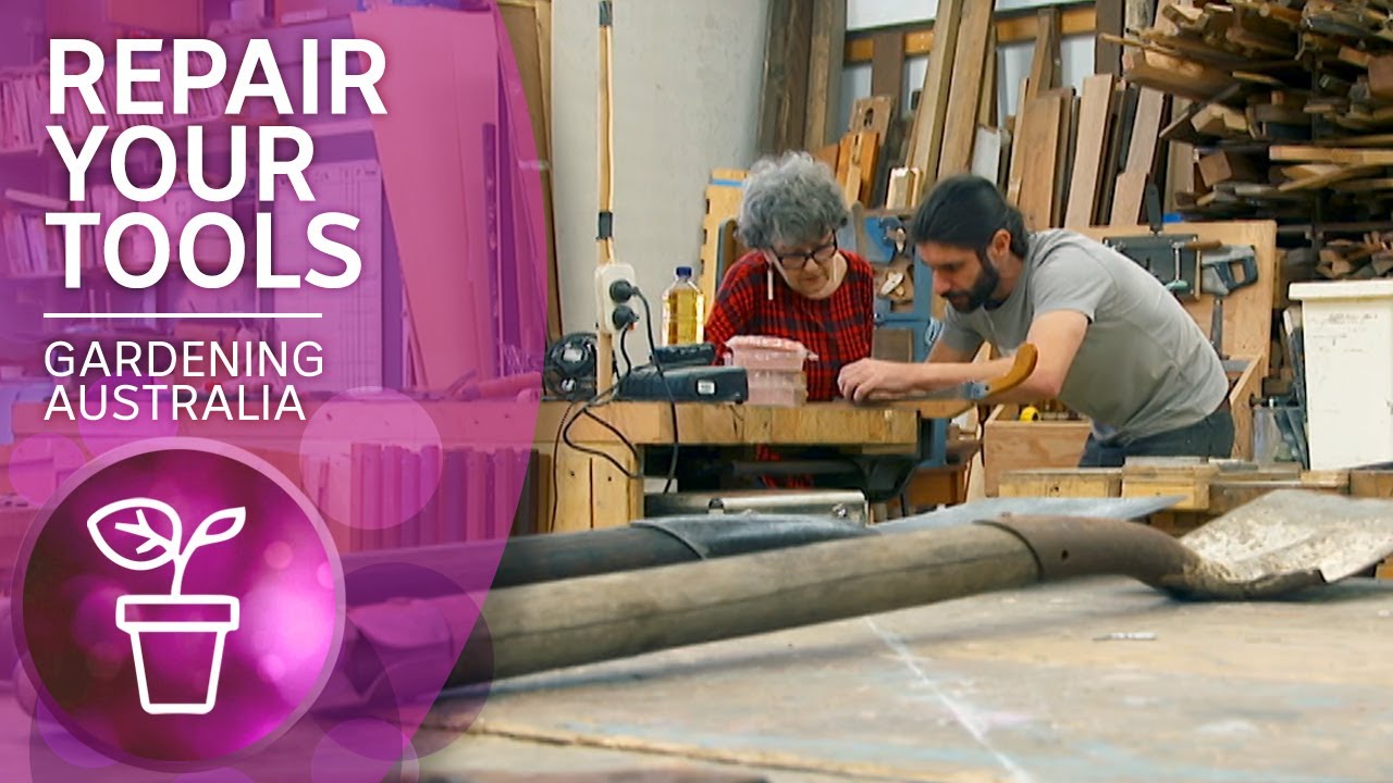 Inspiring repair cafe makes old garden tools like new | Wow to | Gardening Australia
