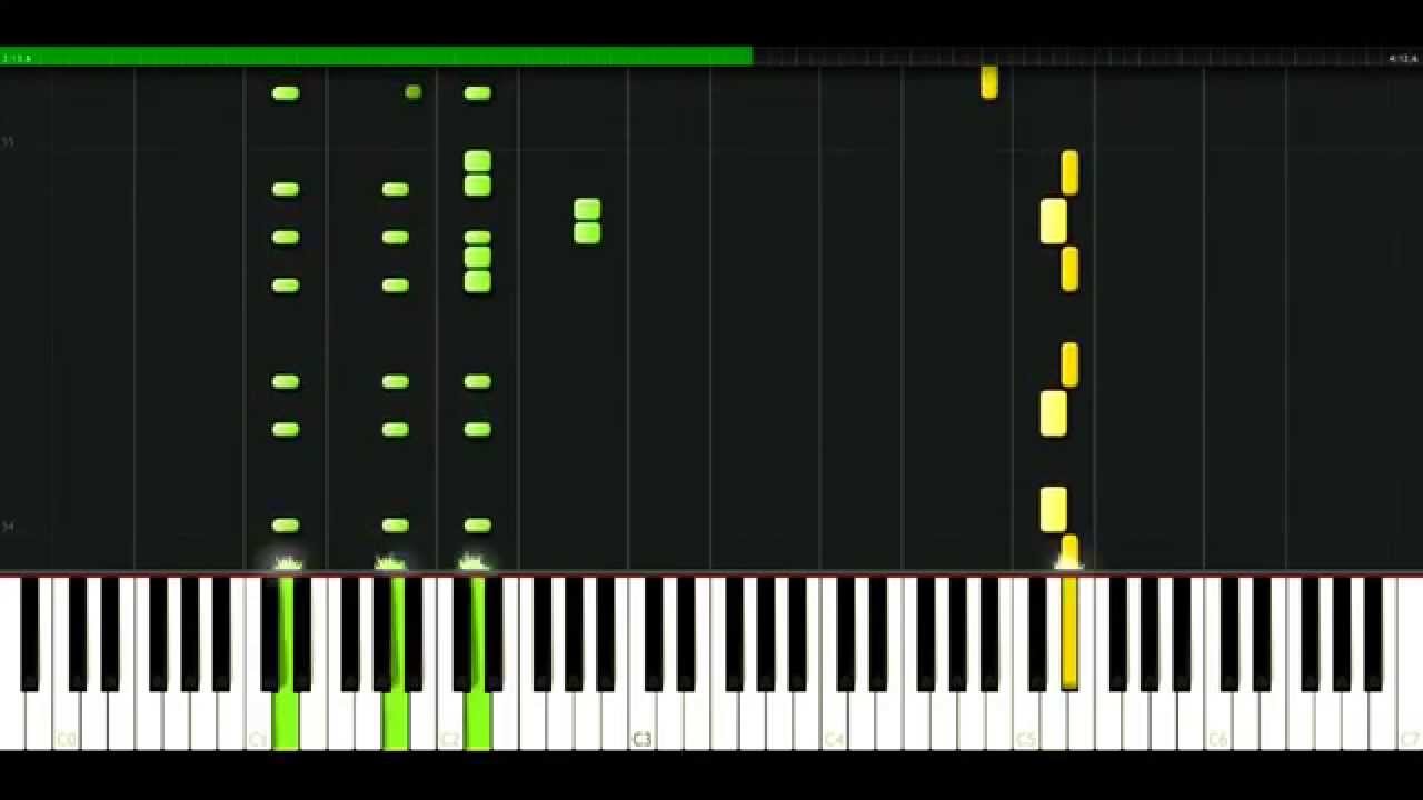 Cypress Hill - Rock Superstar [Piano Tutorial] Synthesia | passkeypiano