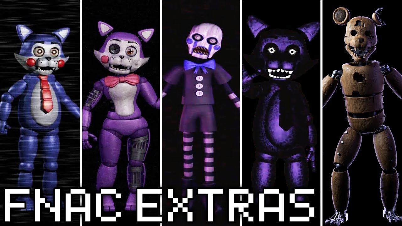 FNAC 1, 2, 3, R - All EXTRA Contents (2015-2019 Showcase)