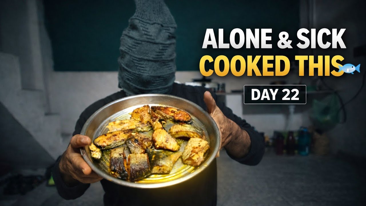 No One to Cook for Me… So I Did It Myself | Day 22