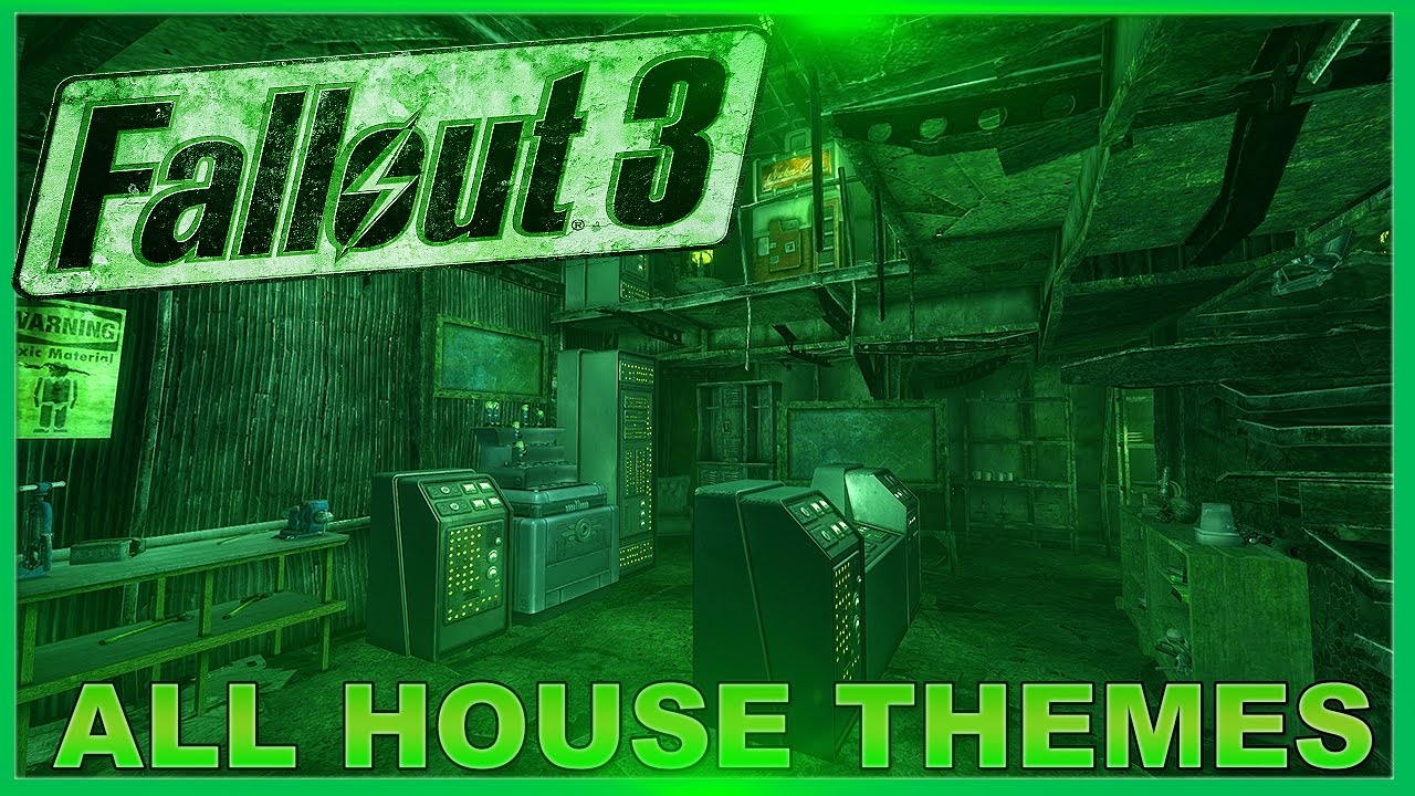 Fallout 3: ALL HOUSE THEMES SHOWCASE!