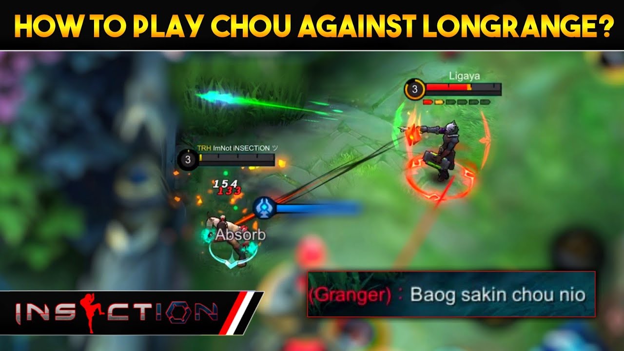 How To Play Chou Against LongRange Enemy ?    -MLBB