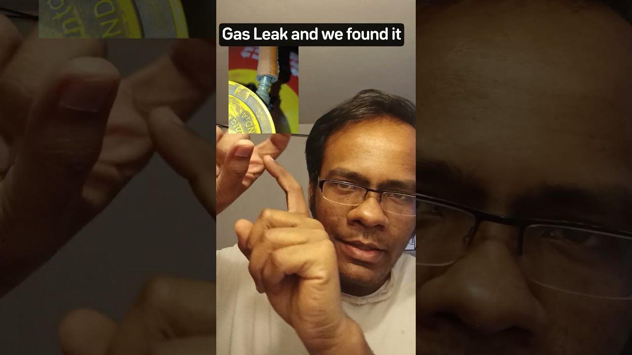 Gas Leak and we found it